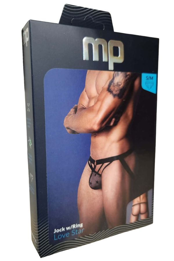 MP386-291 - Sheer Mesh Star Jock
