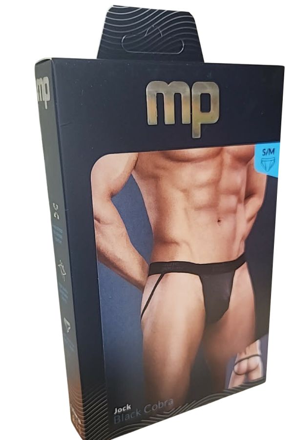 MP454-176 - Black Cobra Micro V Thong