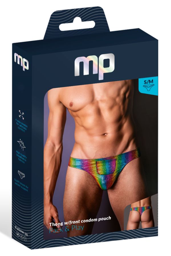 MP421-297 - Holographic Pocket Thong