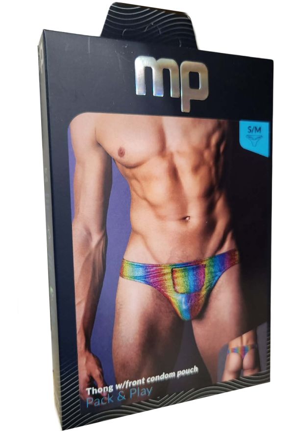 MP421-297 - Holographic Pocket Thong