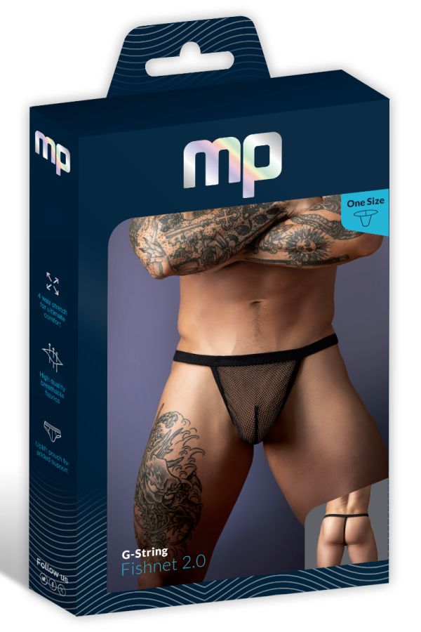 MP449-11C - Stretch Net G-string