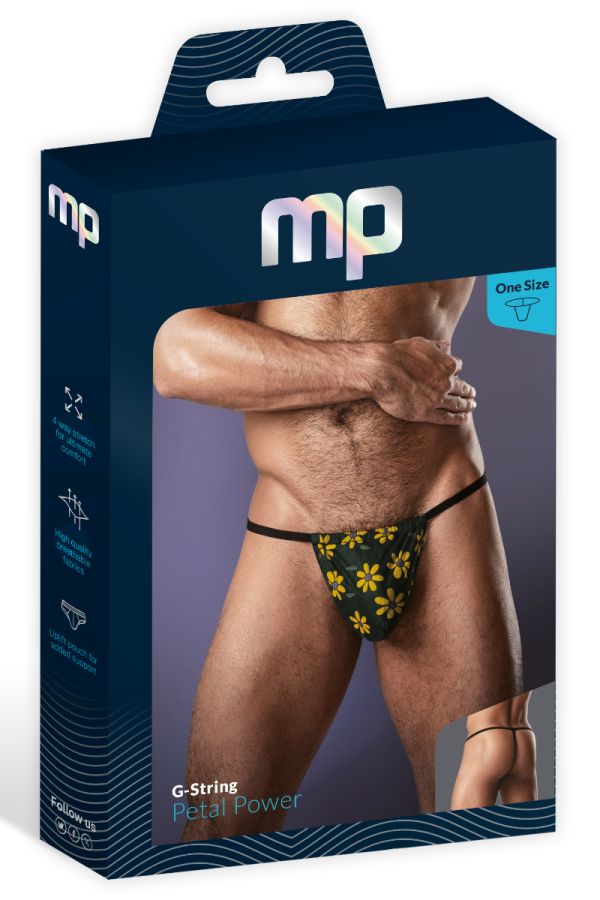 MP450-285 - Petal Power Mesh G-String