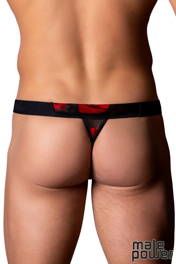 MP454-232 - Kiss Me Mesh Thong