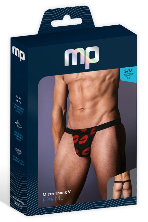 MP454-232 - Kiss Me Mesh Thong