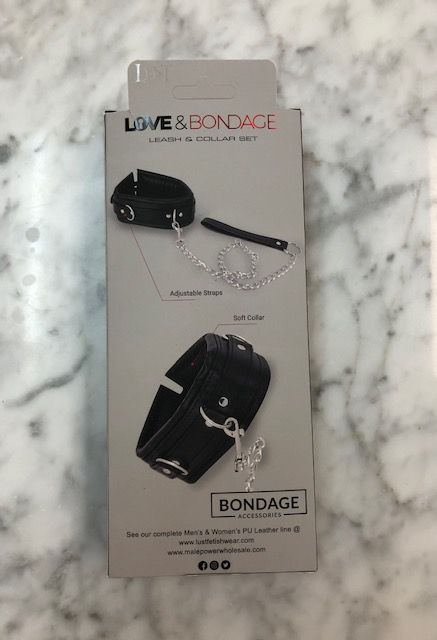 MP802-466 - 	PU Leather Collar & Leash