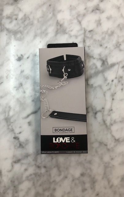 MP802-466 - 	PU Leather Collar & Leash
