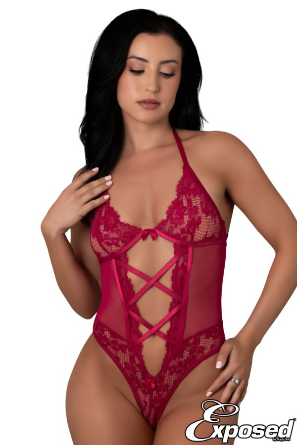 EXM418 - Lace Teddy