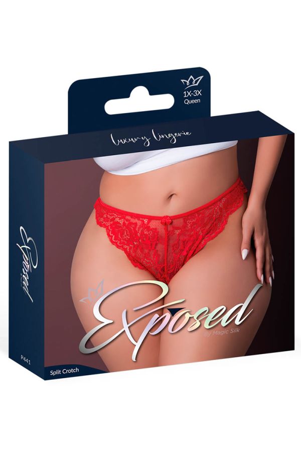 MSP441 - Open Lace Thong