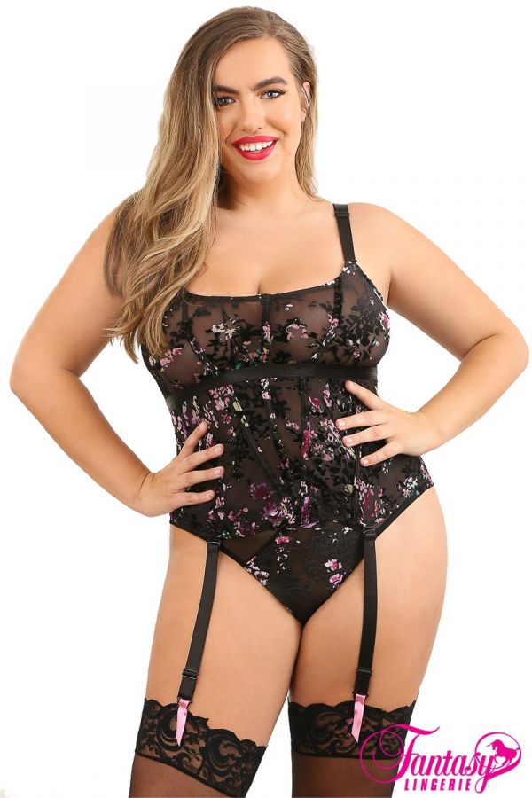 PROMO50-FAP605X - FLORAL BUSTIER