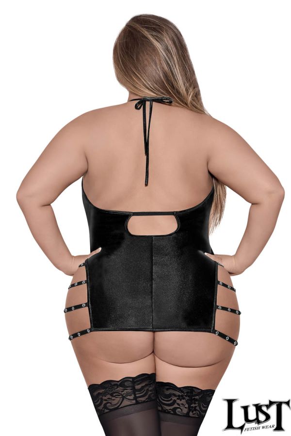 LUPAK-245X - Strappy Stud Dress