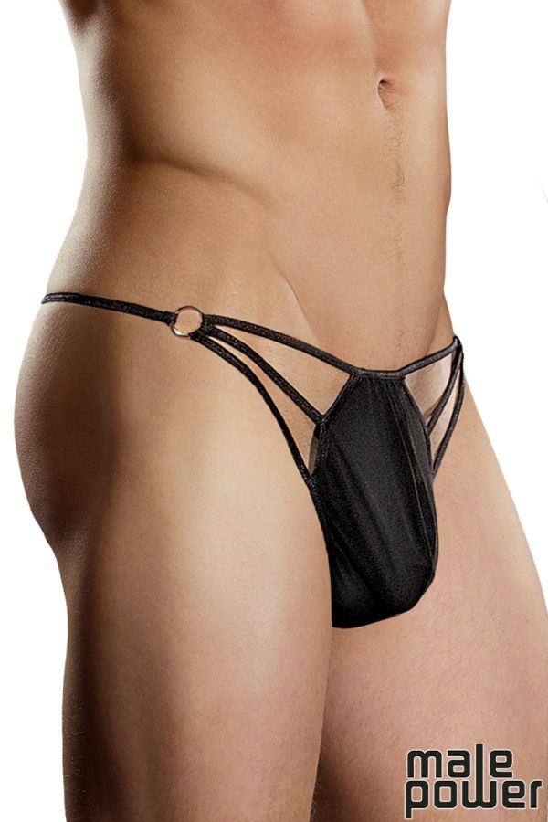 MPPAK-828 - Nylon/Spandex Strappy G-string