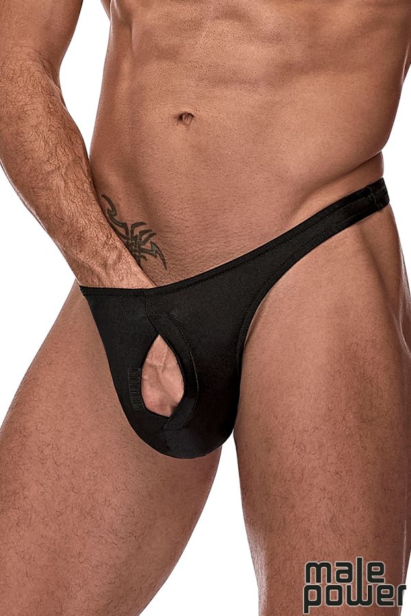 MPPAK-834 - Nylon/Spandex Pull Tab Thong