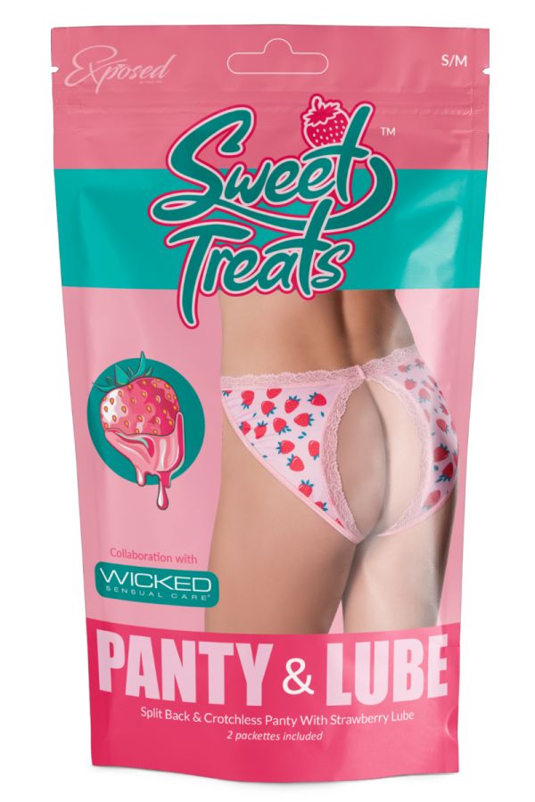 EXPL04 - Fruit Open Panty W/ Lube