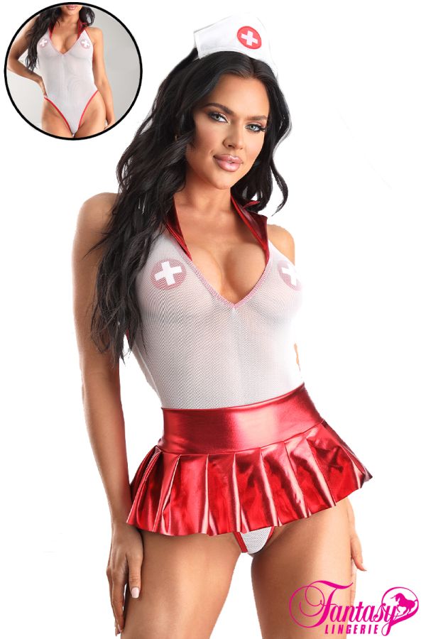 FAPL2302 - 4PC Sexy Nurse Set