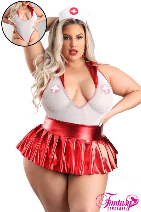 FAPL2302X - 4PC Sexy Nurse Set