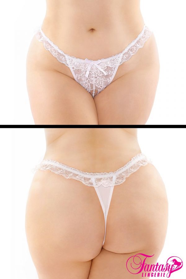 FAPY2204 - Ruffle Pearl G-String