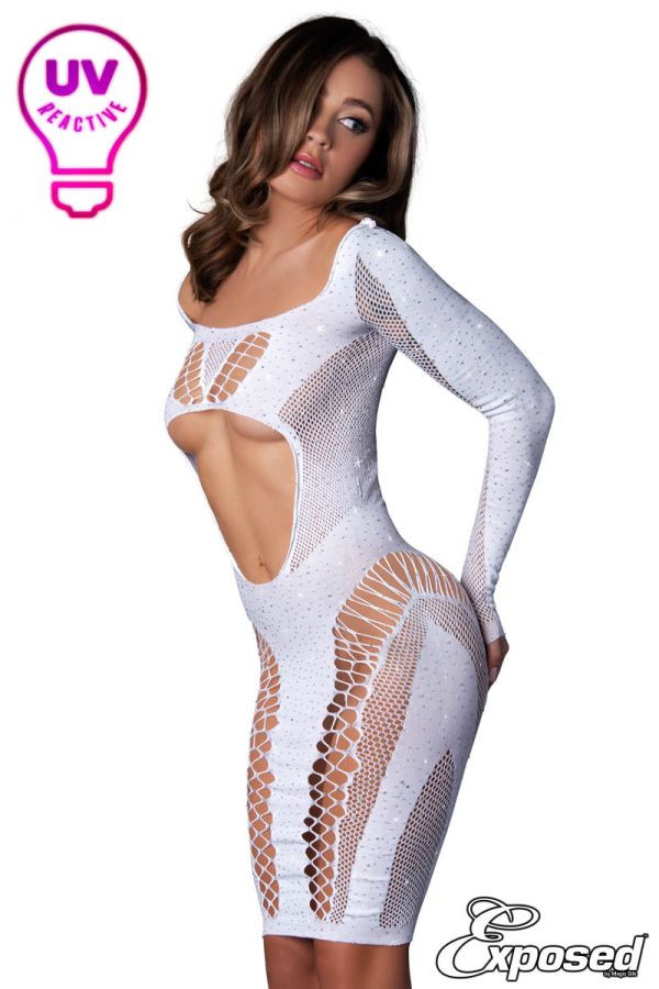 MSS170 - Crystal & UV Dress