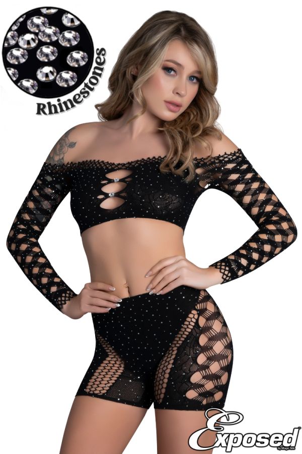 MSS176 – Rhinestone 2PC