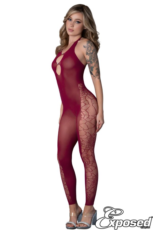 MSS179 – Sheer Side Bodystocking