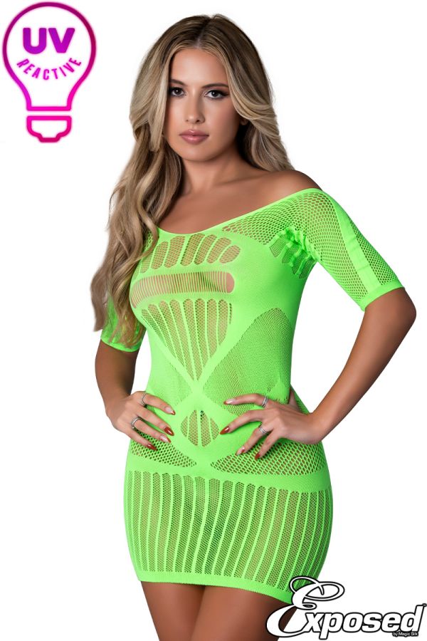 EXS181 – Mini Net Dress