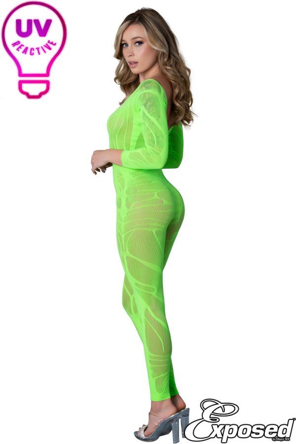 EXS184 – Strappy Lace Bodystocking
