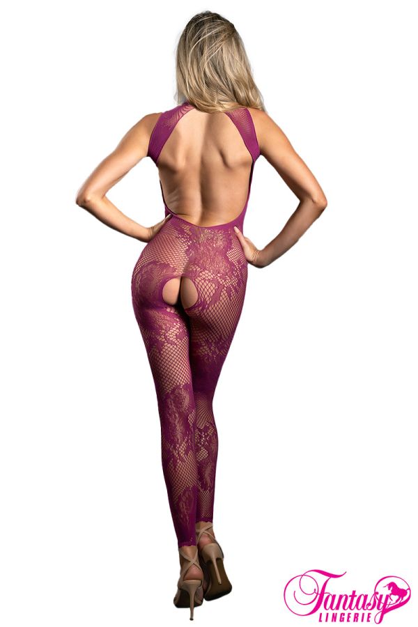 FASF1003 - Floral Bodystocking