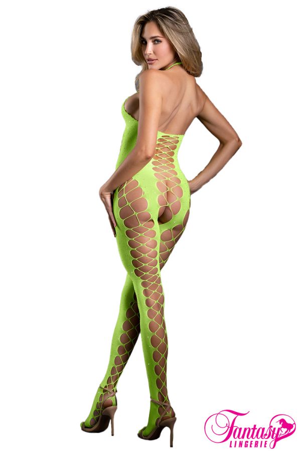 FASF1005 - Rhinestone Bodystocking