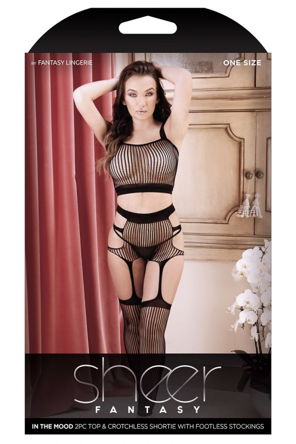 FASF960 - 2PC BODYSTOCKING