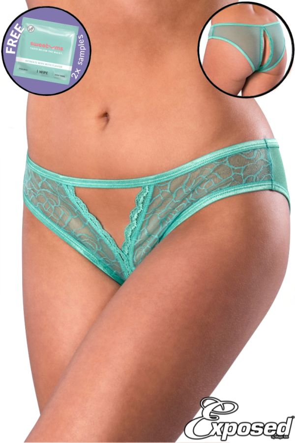MSW411 – Lace Thong & Wipes