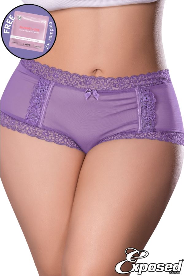 MSW416 – Mesh Boyshort & Wipes