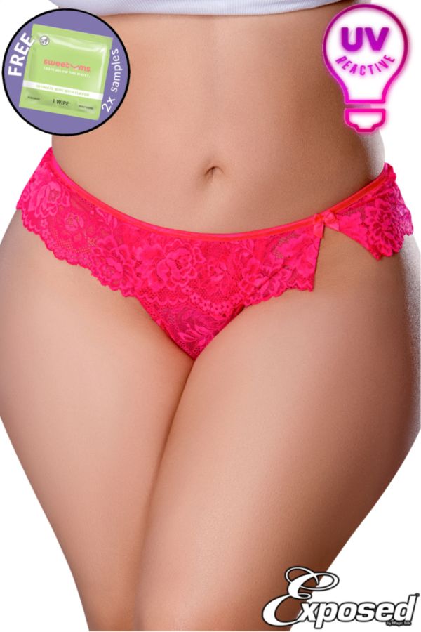 MSW426X – UV Lace Thong & Wipes