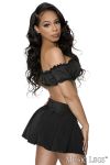 Top ML25070 + Skirt ML25075 - Black